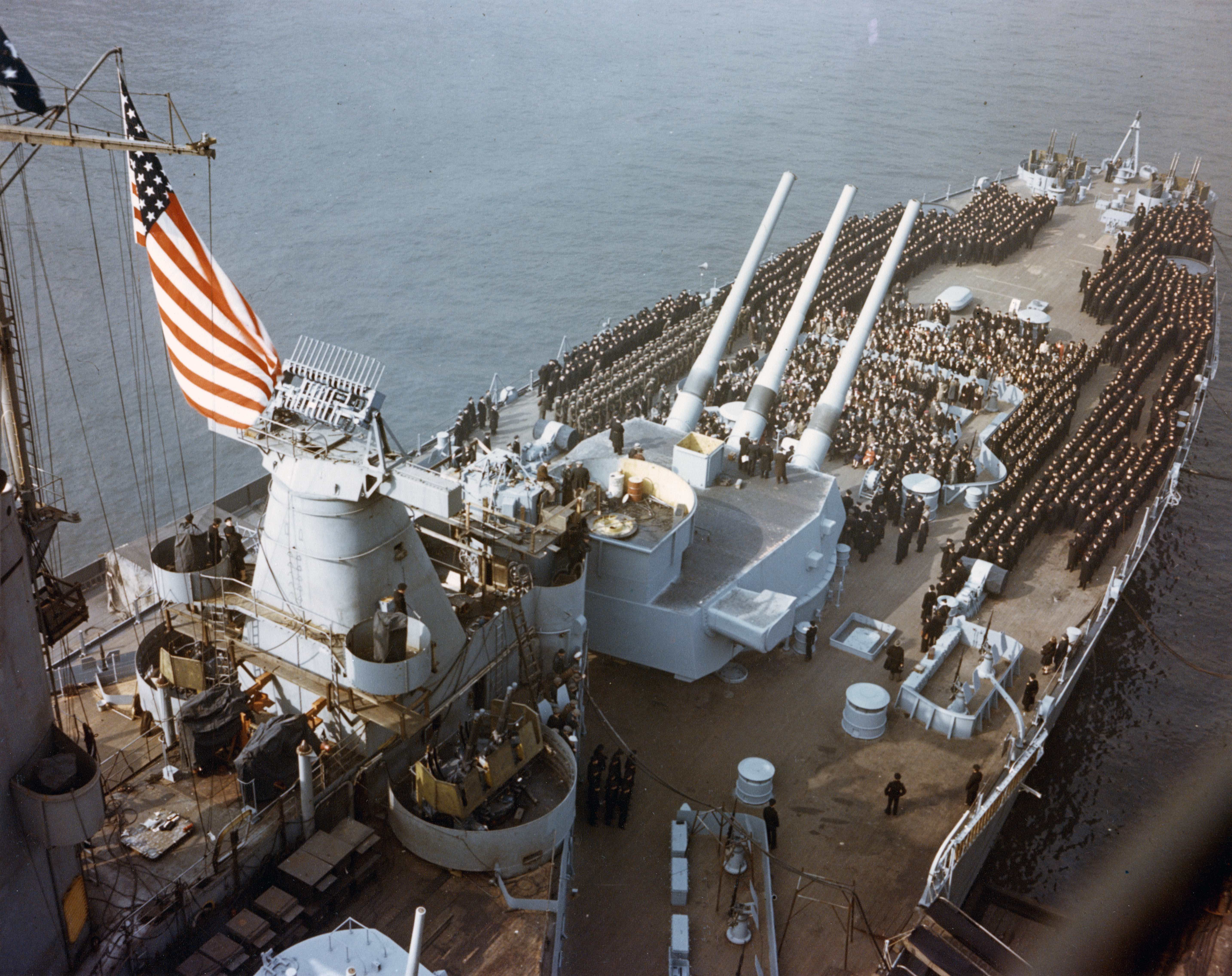 The Commissioning of USS Iowa | Captain McCrea's War